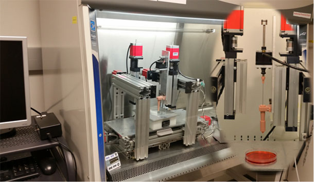 The multi-arm bioprinter